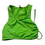 4Giveness Top Tinta Unita Giromanica per Bambina FGCG3887 VERDE 4GIVENESS 