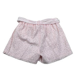 M+E' Short tinta unita con Cinturino Rosa per Bambina UE0783 ROSA M+E' 
