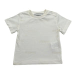Iceberg T-Shirt Girocollo Tinta Unita con Logo per Neonato TSICE5115B PANNA ICEBERG 