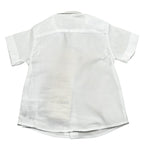 Iceberg Camicia Mezza Manica Tinta Unita con Logo per Neonato CMICE5111BX BIANCO ICEBERG 