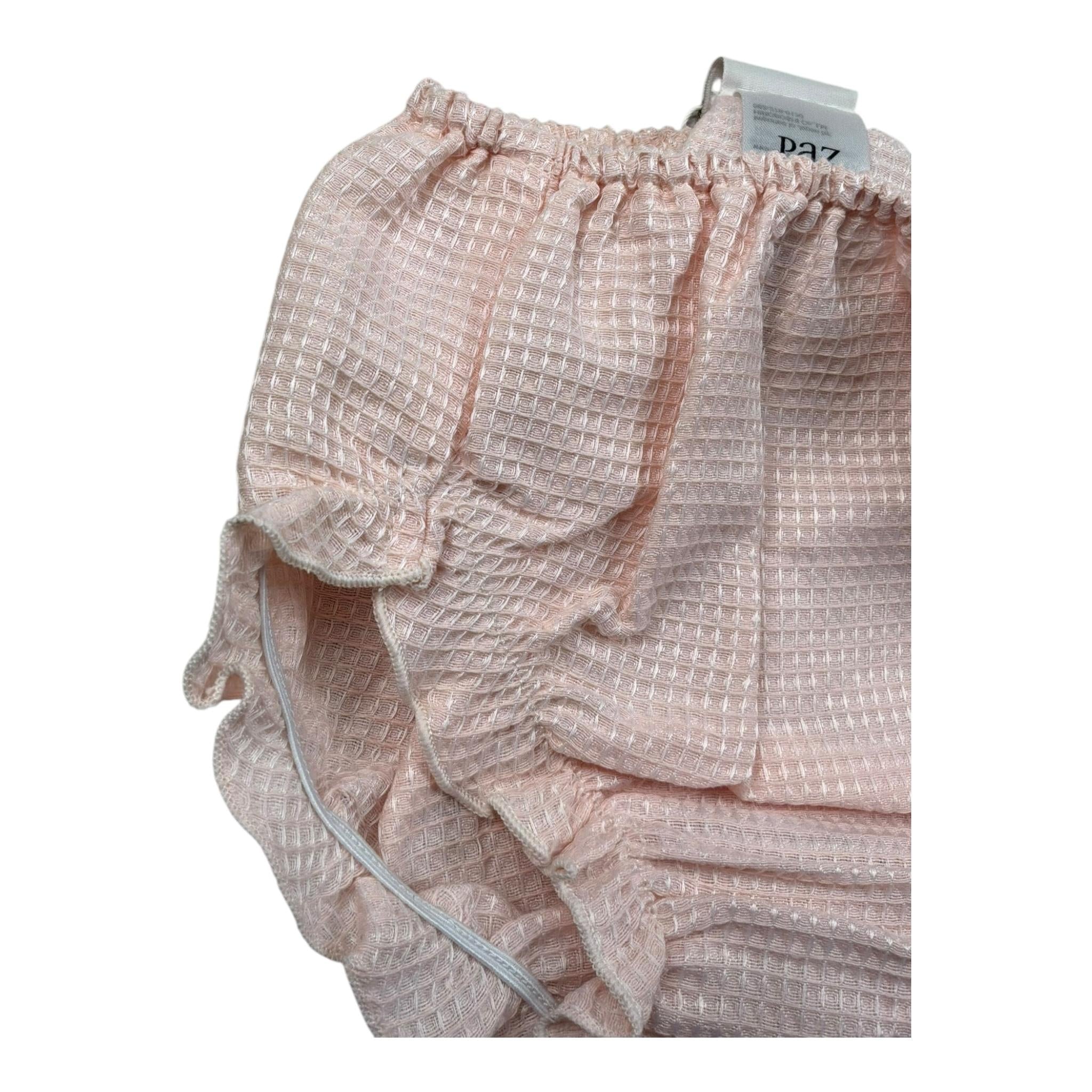 Paz Rodriguez Culotte Tinta Unita per Neonata 017152626 ROSA PAZ RODRIGUEZ 