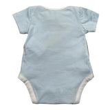 Trussardi Body Mezza Manica Tinta Unita per Neonato TLP26002TU AZZURRO TRUSSARDI 