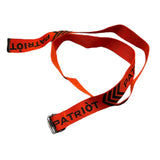 Einfarbiger Gürtel mit Patriot-Logo in Orange für Kinder