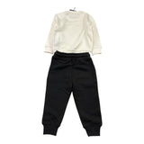 JOHN RICHMOND completo 2pz felpa-pantalone Bianco/nero per Neonato RIA24067CF BIANCO/NERO JOHN RICHMOND 