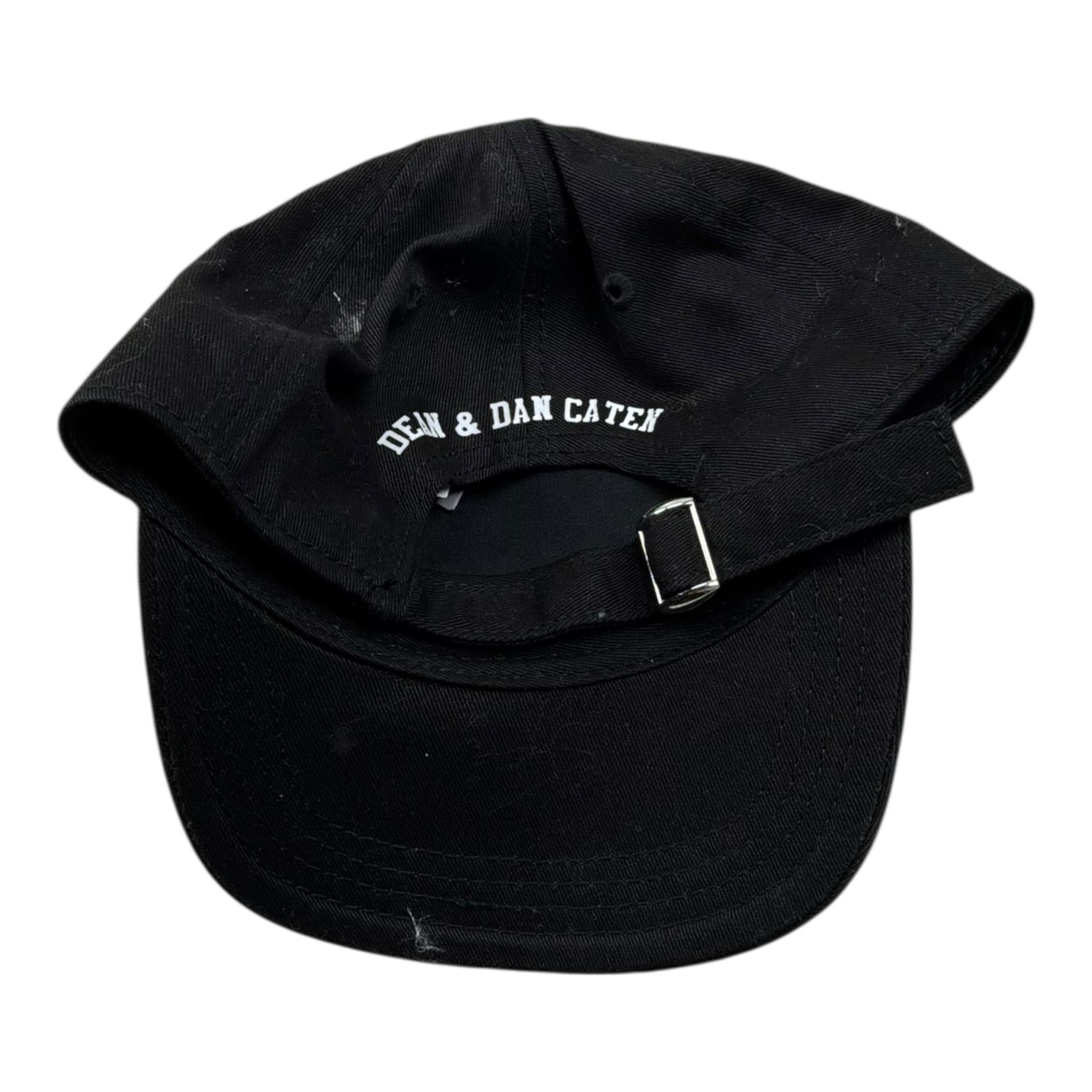 Dsquared2 Berretto Tinta Unia con Stampa per Bambino DQ0211 NERO DSQUARED2 