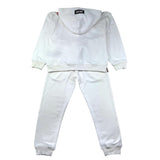 Just Cavalli Completo 2 Pezzi Felpa-Pantalone Tinta Unita per Bambino JBP26041CF PANNA JUST CAVALLI 