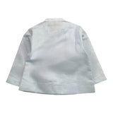 La Stupenderia Camicia Tinta Unita con Manica Lunga per Neonato TJCM73D AZZURRO LA STUPENDERIA 