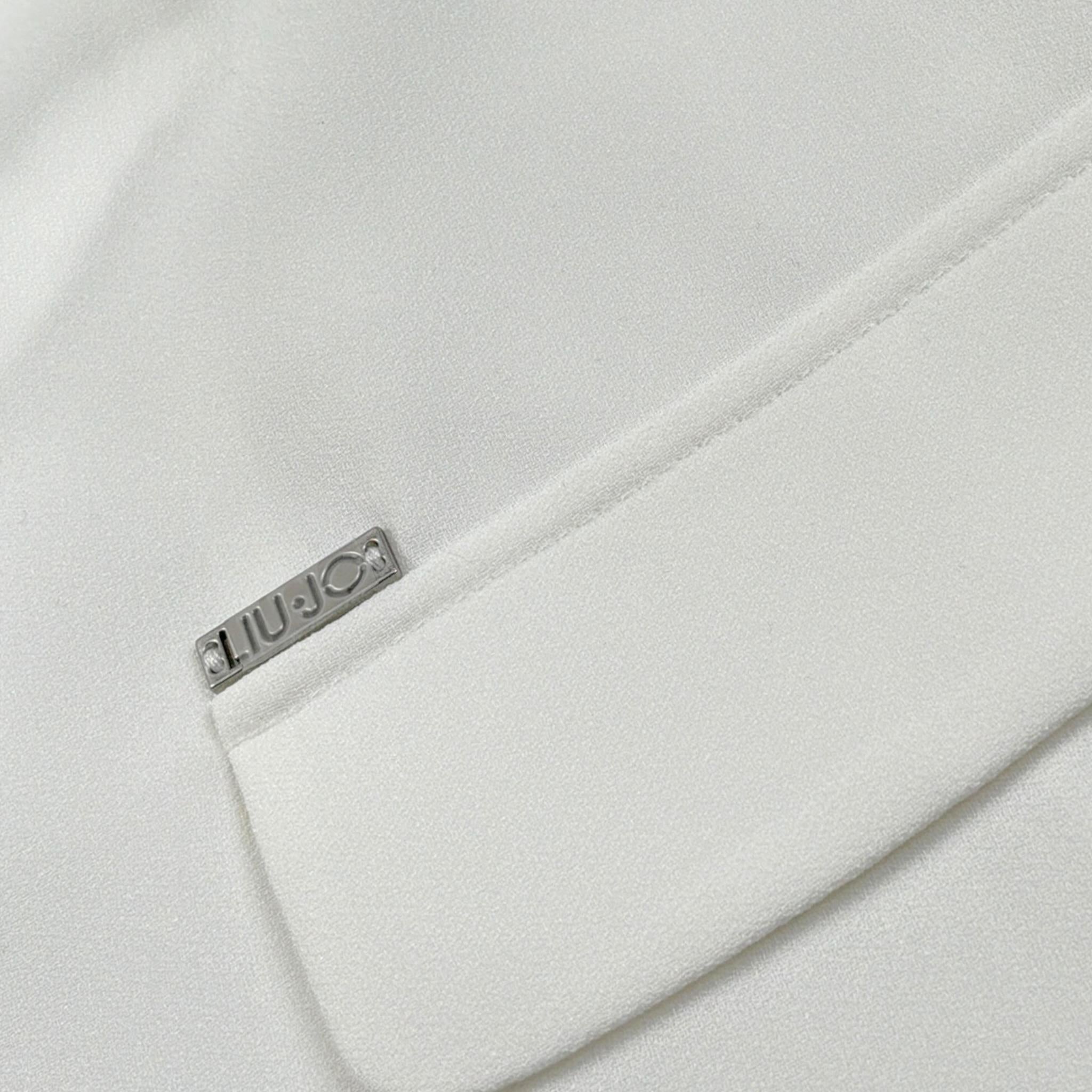 Liu Jo Giacca tinta unita con Bottoni Bianco per Bambina GA5029XXX BIANCO LIU JO 