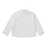 Emporio Armani Camicia Manica Lunga Tnta Unita Collo Coreano per Neonato 3KHCJ3 BIANCO EMPORIO ARMANI 