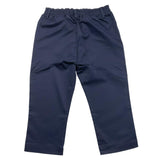 Manuel Ritz Pantalone Tinta Unita Con Elastico In Vita Blu Per Neonato