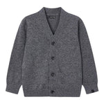 MAYORAL cardigan tinta unita con bottoni in contrasto Grigio per Bambino 4348X GRIGIO MAYORAL 