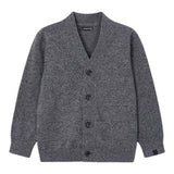 MAYORAL cardigan tinta unita con bottoni in contrasto Grigio per Bambino 4348X GRIGIO MAYORAL 