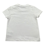 Daniele Alessandrini T-Shirt Girocollo Tinta Unita con Logo per Neonato 1296M0933 BIANCO DANIELE ALESSANDRINI 