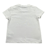 Daniele Alessandrini T-Shirt Girocollo Tinta Unita con Logo per Neonato 1296M0933 BIANCO DANIELE ALESSANDRINI 