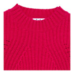 IL GUFO maglia mezzo collo tinta unita Fuxia per Bambina A24MA454EM220J FUXIA IL GUFO 