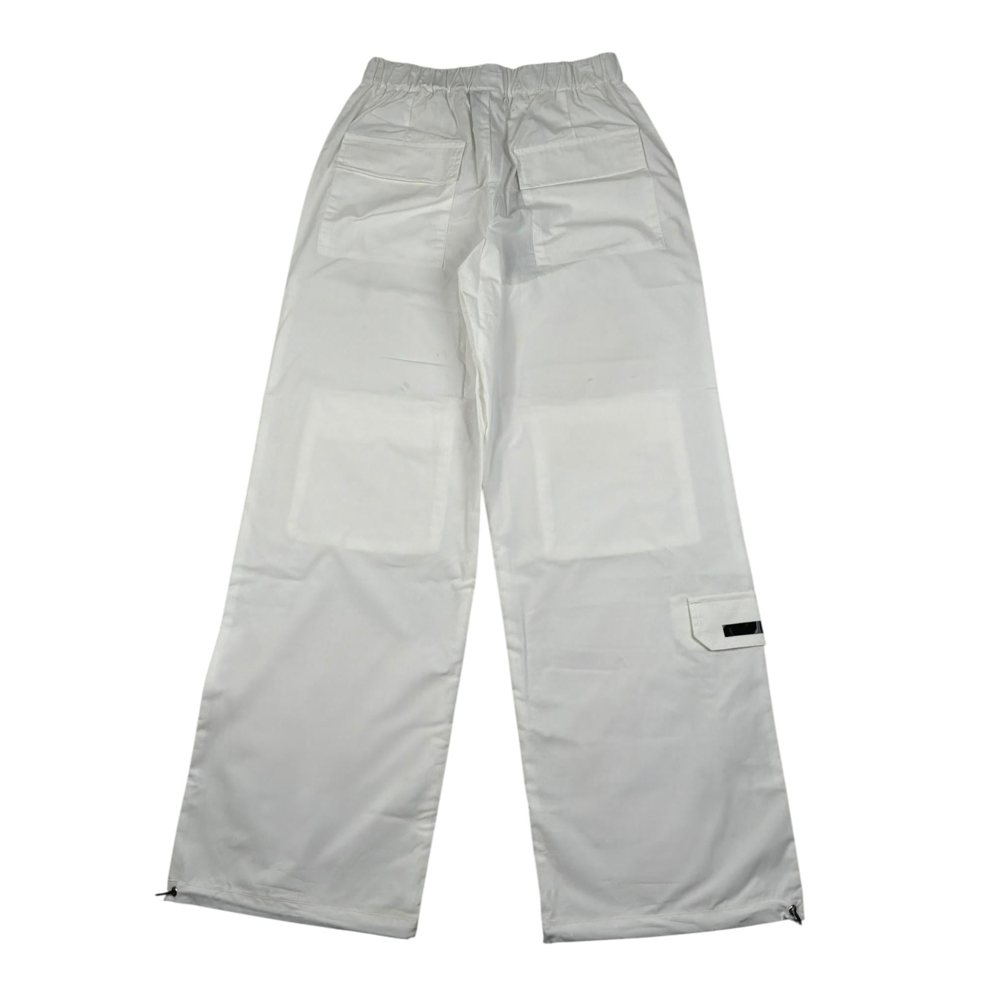 Refrigiwear Pantalone Tinta Unita Modello Palazzo per Bambina 345PRFJS25 BIANCO REFRIGIWEAR 