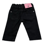John Richmond Jeans Tinta Unita con Elastico In Vita per Neonata RIP26053JE NERO JOHN RICHMOND 