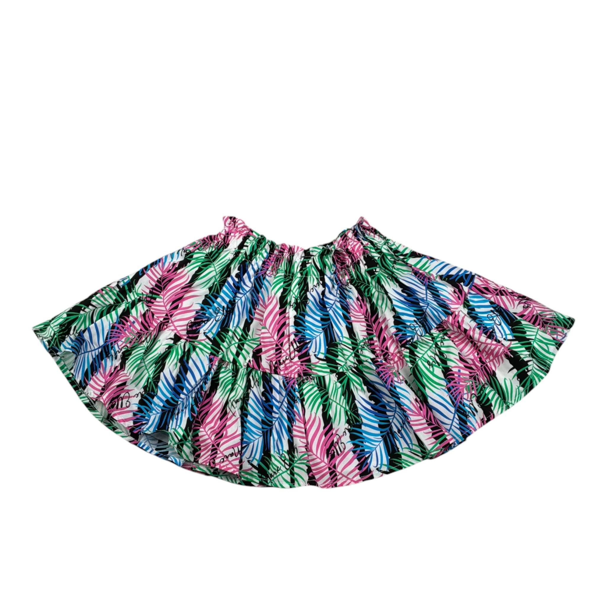 Marc Ellis Gonna Tinta Unita con Fantasia per Bambina JMNSK17428 BIANCO MARC ELLIS 