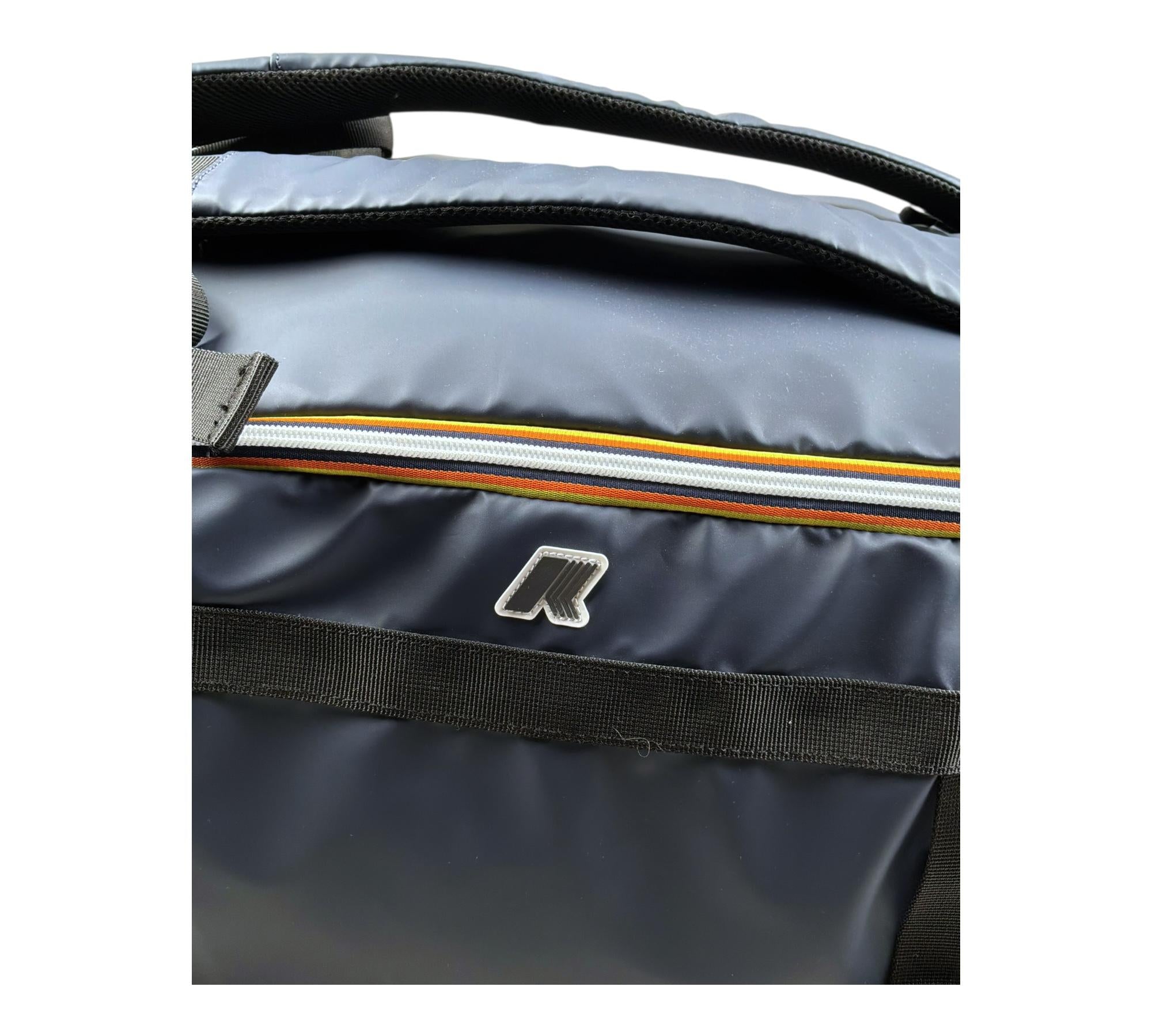 K-Way Bagaglio A Mano Tinta Unita per Bambino K71438W BLU K-WAY 