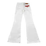 Levi'S Pantalone Tinta Unita con Girovita Regolabile per Bambina 4EG970 BIANCO LEVI'S 