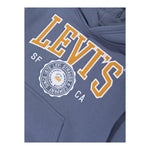 LEVI'S felpa chiusa con cappuccio tinta unita Azzurro per Bambino 8EL487 AZZURRO LEVI'S 