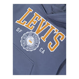 LEVI'S felpa chiusa con cappuccio tinta unita Azzurro per Bambino 8EL487 AZZURRO LEVI'S 