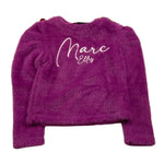 MARC ELLIS maglia girocollo tinta unita con logo Viola per Neonata JMNSW15568 VIOLA MARC ELLIS 