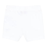 Moschino Bermuda Tinta Unita con Logo per Bambino MUQ01L BIANCO MOSCHINO 