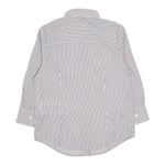 Fay Camicia Tinta Unita con Fantasia A Righe per Bambino FW5P20 BIANCO/BLU FAY 