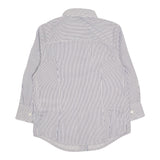 Fay Camicia Tinta Unita con Fantasia A Righe per Bambino FW5P20 BIANCO/BLU FAY 