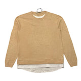 PAOLO PECORA maglia tinta unita girocollo Beige per Bambino PP3739X BEIGE PAOLO PECORA 