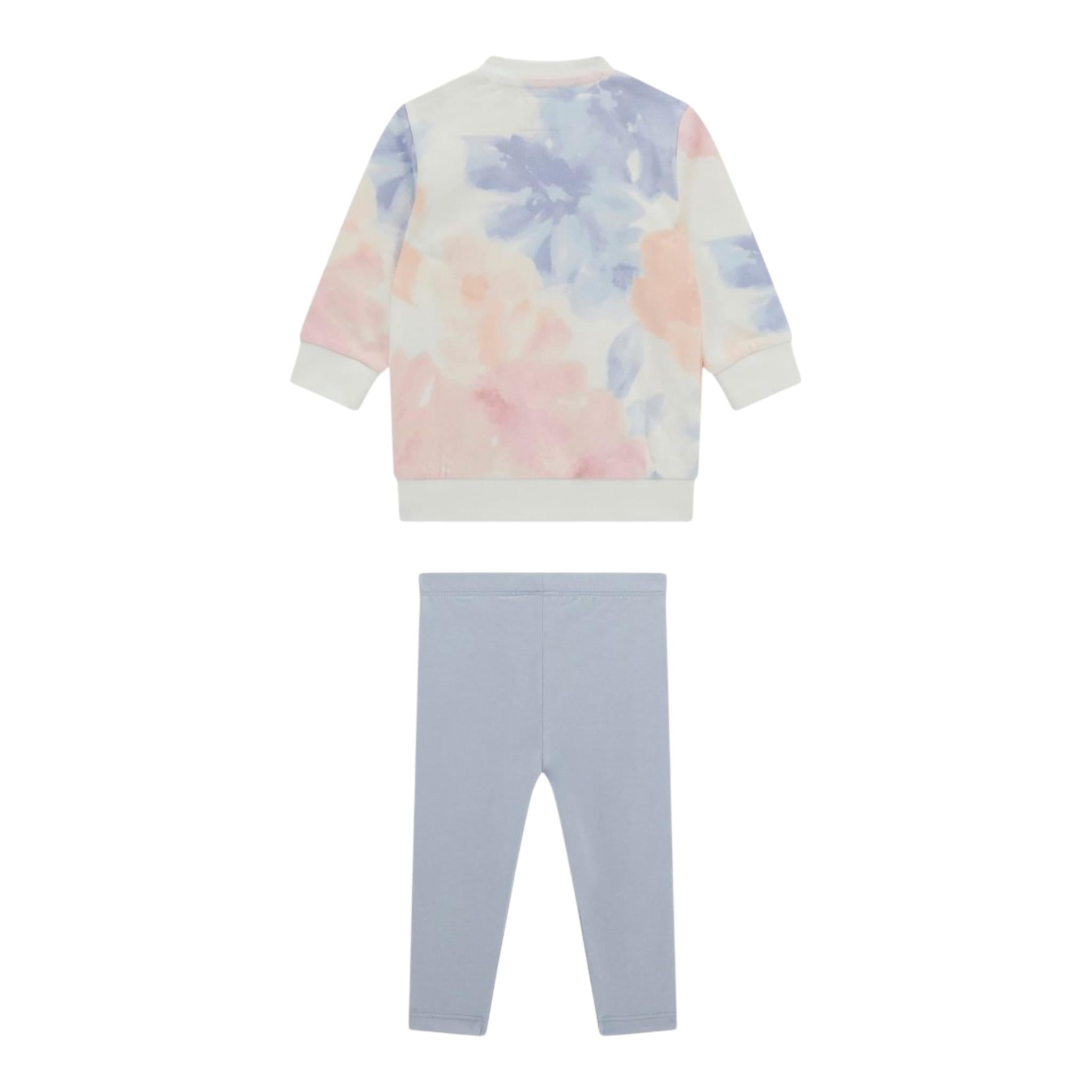 Guess Cmpleto 2 Pezzi Felpa-Leggins per Neonata A5RG09KA6R4 BIANCO GUESS 