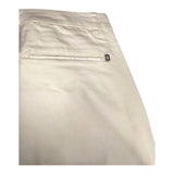 Dondup Pantalone Tinta Unita Con Tasche A Filo Bianco Per Bambino