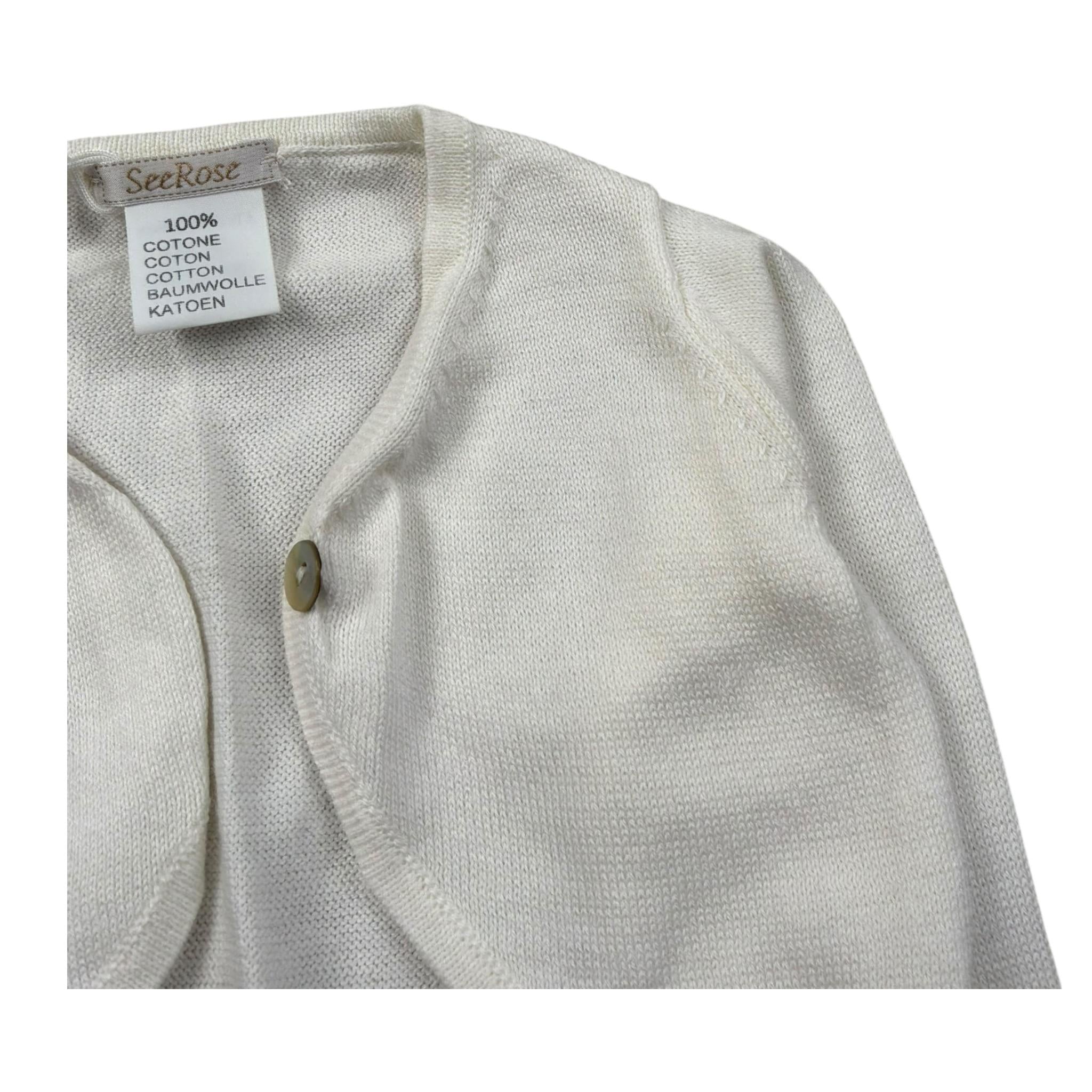 Seerose Coprispalle Tinta Unita per Neonata SEECP PANNA SEEROSE 