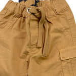 PLEASE pantalone tinta unita con elastico in vita Beige per Neonato PE61132B43 BEIGE PLEASE 