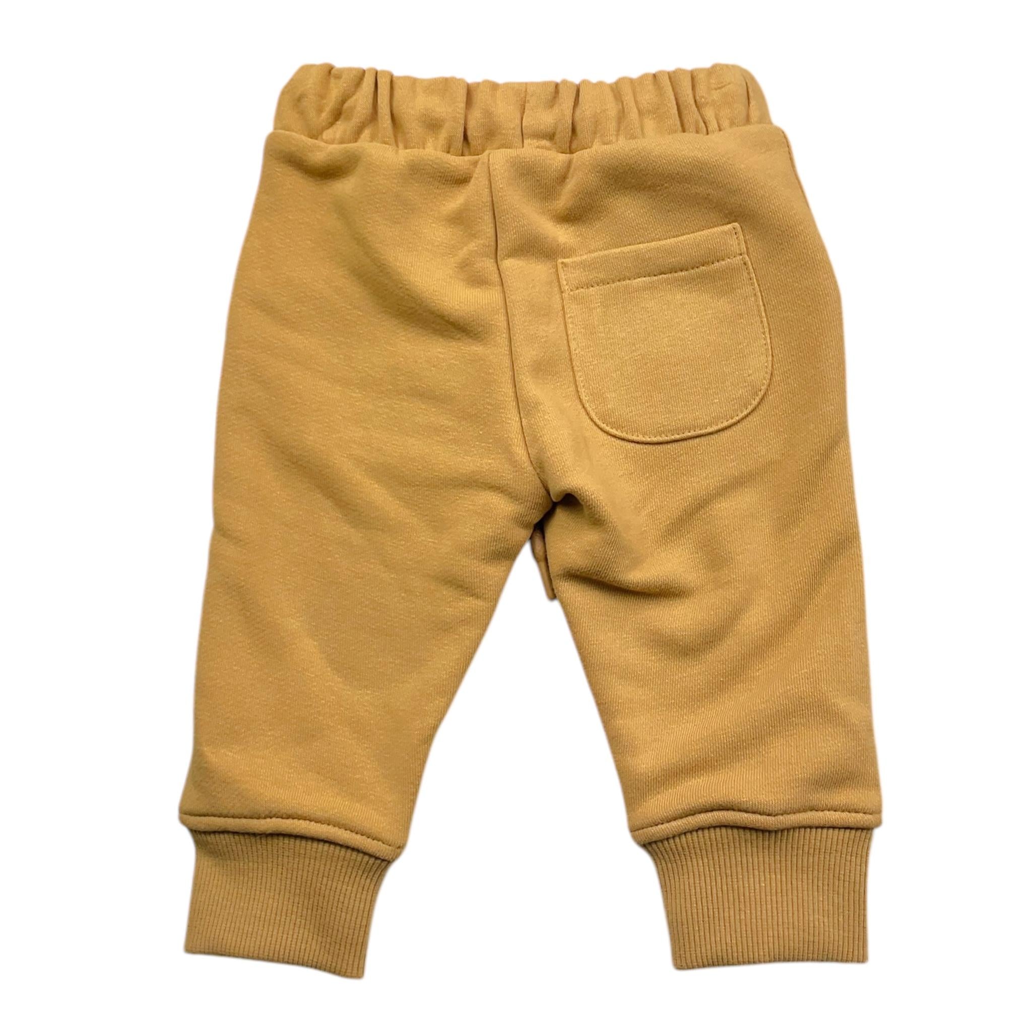 TRUSSARDI completo 2pz felpa-pantalone tinta unita Cammello per Neonato TIA25019CF CAMMELLO TRUSSARDI 