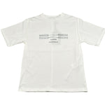 Paolo Pecora T-Shirt Girocollo Tinta Unita con Stampa per Bambino PP4359 BIANCO PAOLO PECORA 