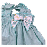 Calamaro Completo 2 Pezzi Camicia-Culotte per Neonata 11120 VERDE ACQUA CALAMARO 