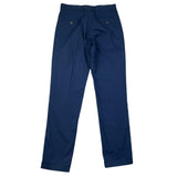 Dan John – Blaue, einfarbige Hose mit verstellbarer Taille für Jungen