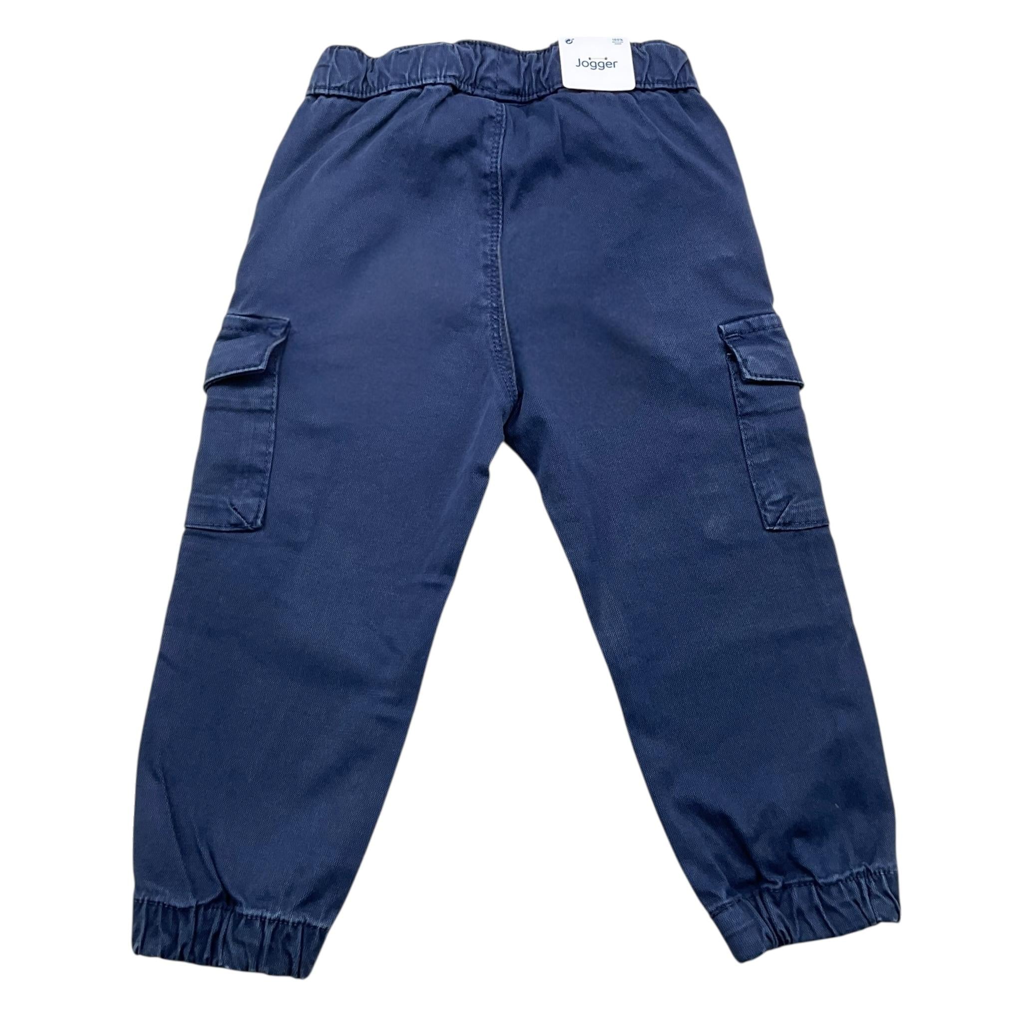 MAYORAL pantalone tinta unita con girovita regolabile Blu per Neonato 2535 BLU MAYORAL 