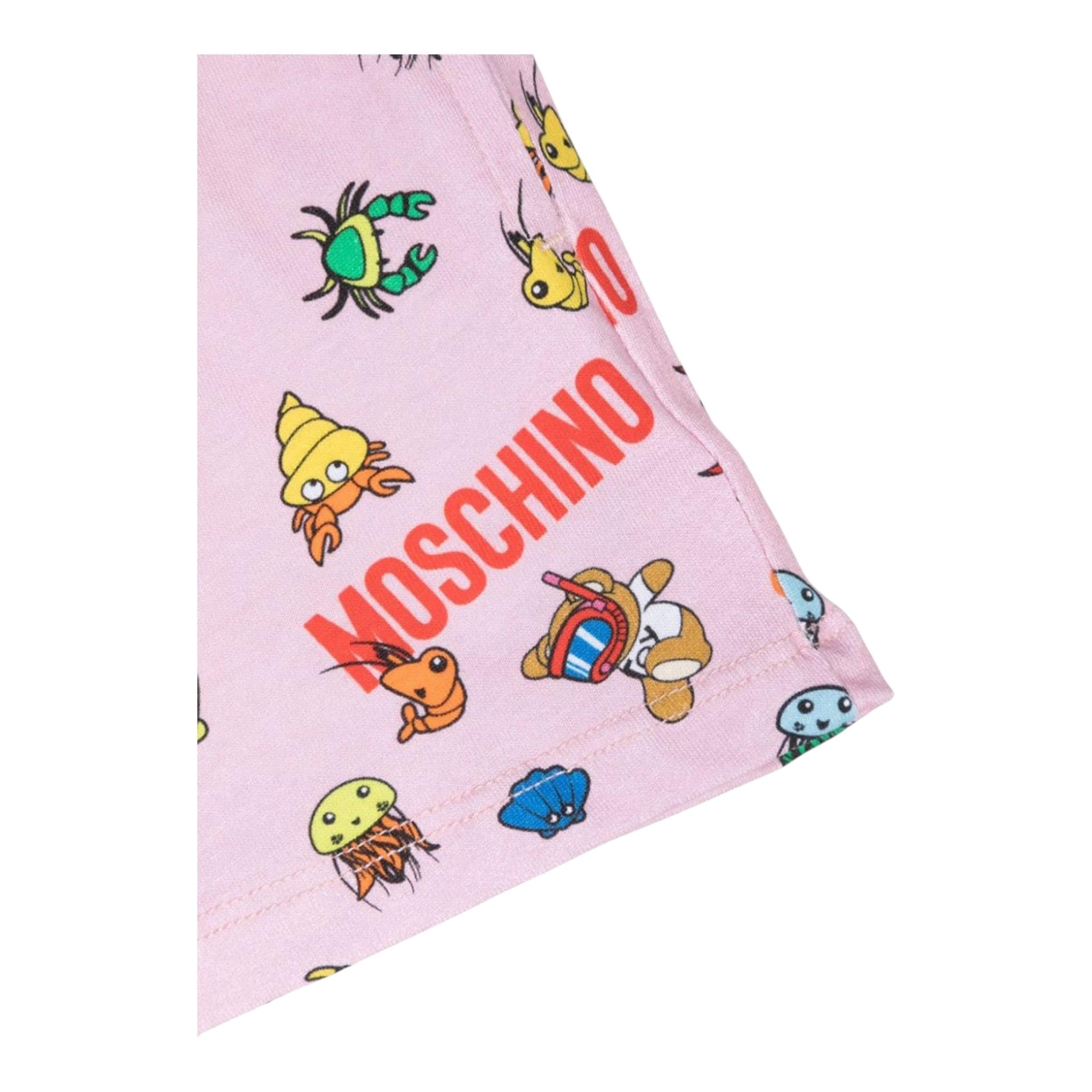 MOSCHINO MUG017BIANCO/ROSA
