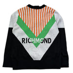 John Richmond Cardigan Scollo A V Stampa Fantasia per Bambino RBP26052CD MULTICOLOR JOHN RICHMOND 