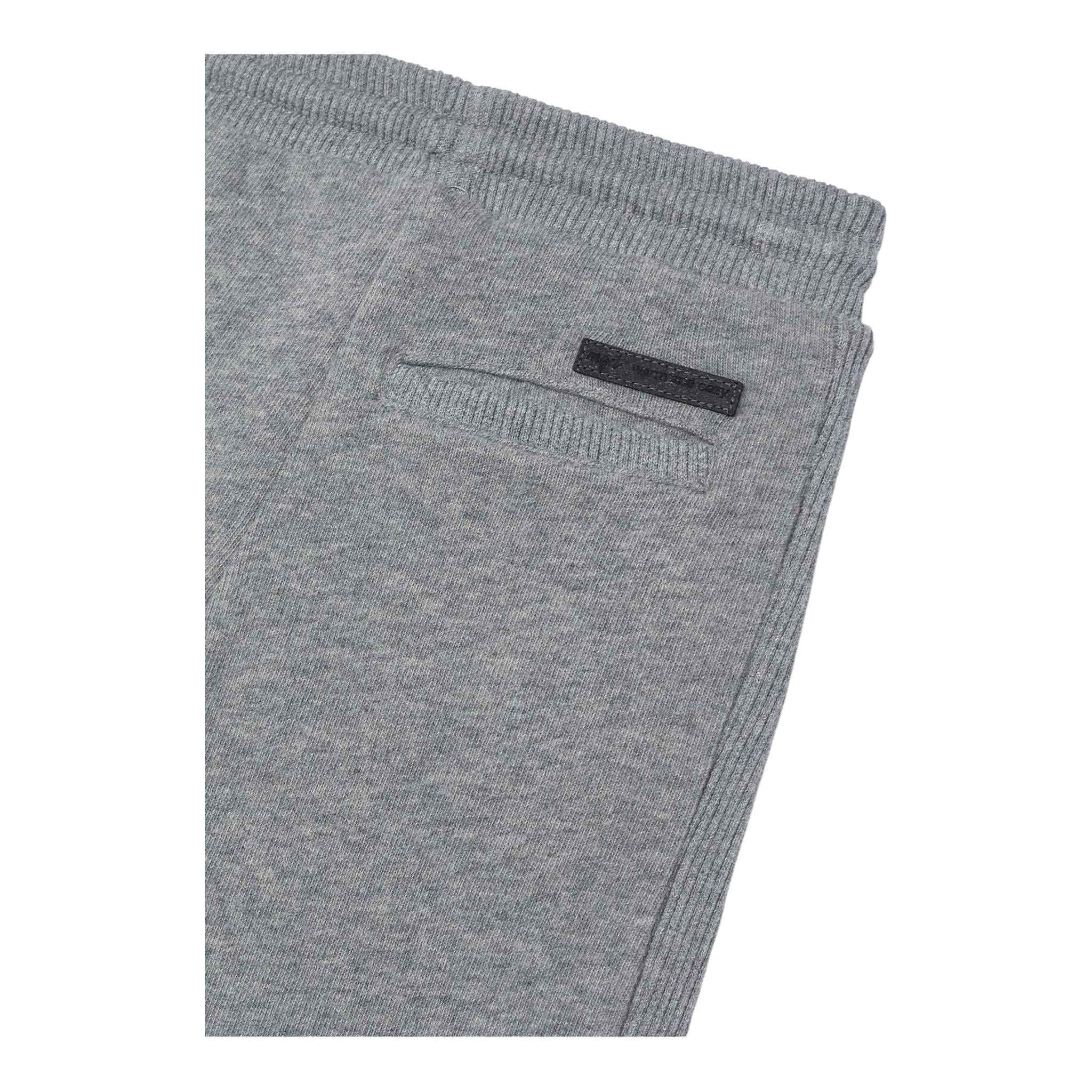 MAYORAL pantalone tinta unita con elastico in vita Grigio per Bambino 4532 GRIGIO MAYORAL 