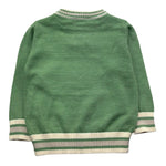 Trussardi Maglia Girocollo Tinta Unita per Neonato TIP26055MA VERDE TRUSSARDI 