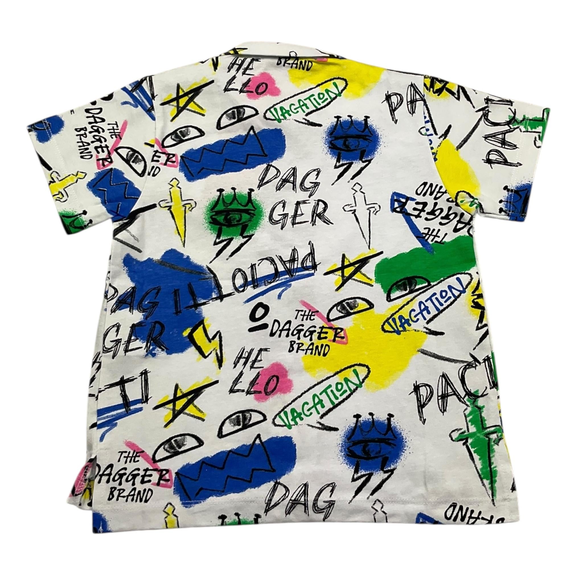 Cesare Paciotti Camicia Mezza Manica Tinta Unita Stampe per Neonato CMP5101B BIANCO CESARE PACIOTTI 