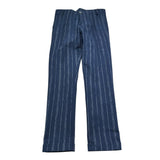 Manuel & Frank Pantalone Tinta Unita con Fantasia A Righe per Bambino MF1398R BLU MANUEL & FRANK 