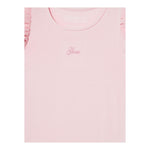 Guess T-Shirt Tinta Unita con Tulle per Bambina K5RI22K6YW4 ROSA GUESS 