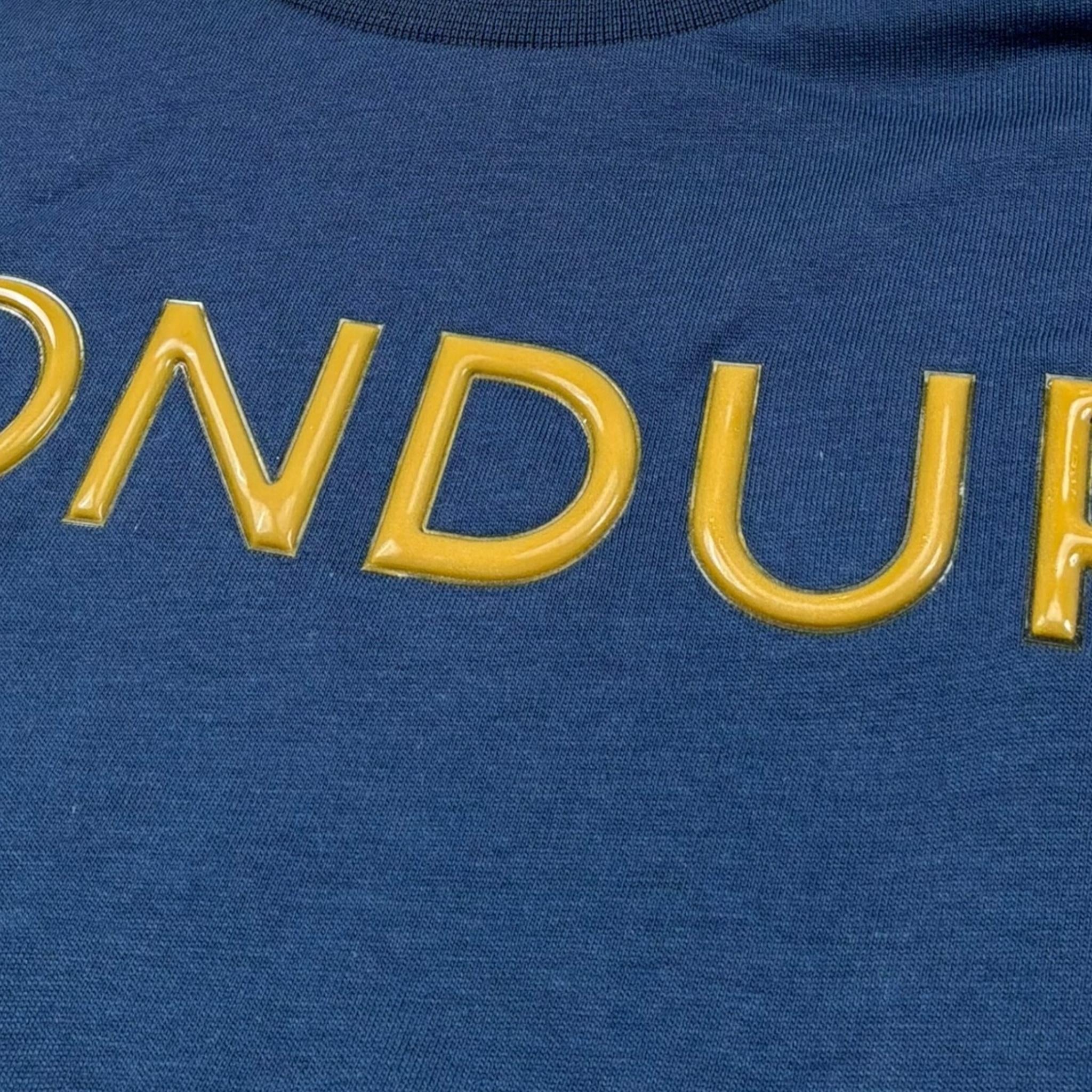 Dondup T-Shirt Tinta Unita con Stampa per Bambino DMTS034 BLU DONDUP 