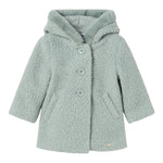 MAYORAL cappotto tinta unita modello teddy con cappuccio Verde per Bambina 2478XJ VERDE MAYORAL 