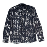 John Richmond Camicia Bicolore Logata per Neonato RBP24121CAN BIANCO/NERO JOHN RICHMOND 